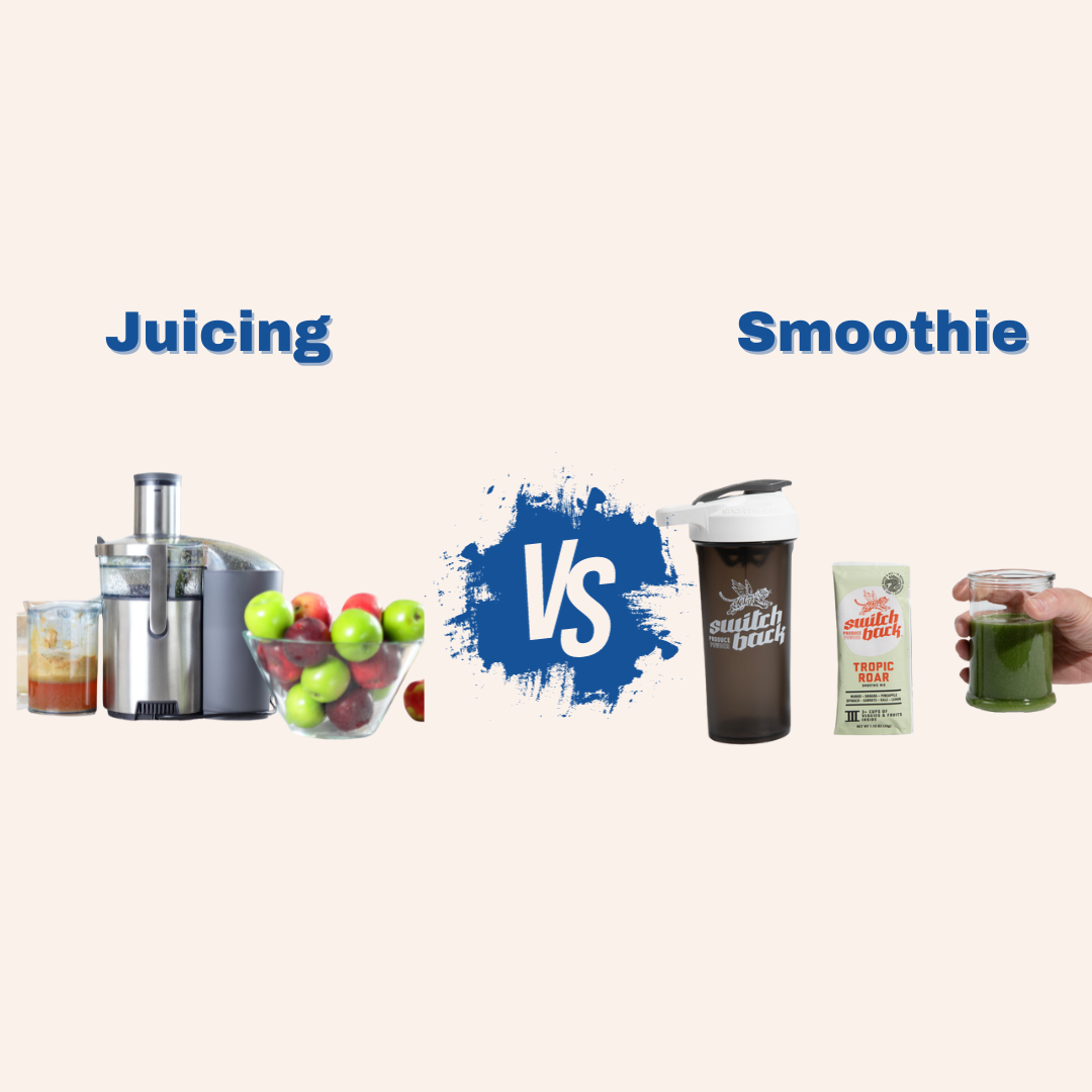 What's better for you?  Smoothies vs Juicing