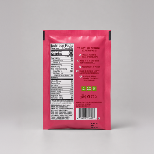 Dragon Smile nutrition facts, ingredients, and preparation directions