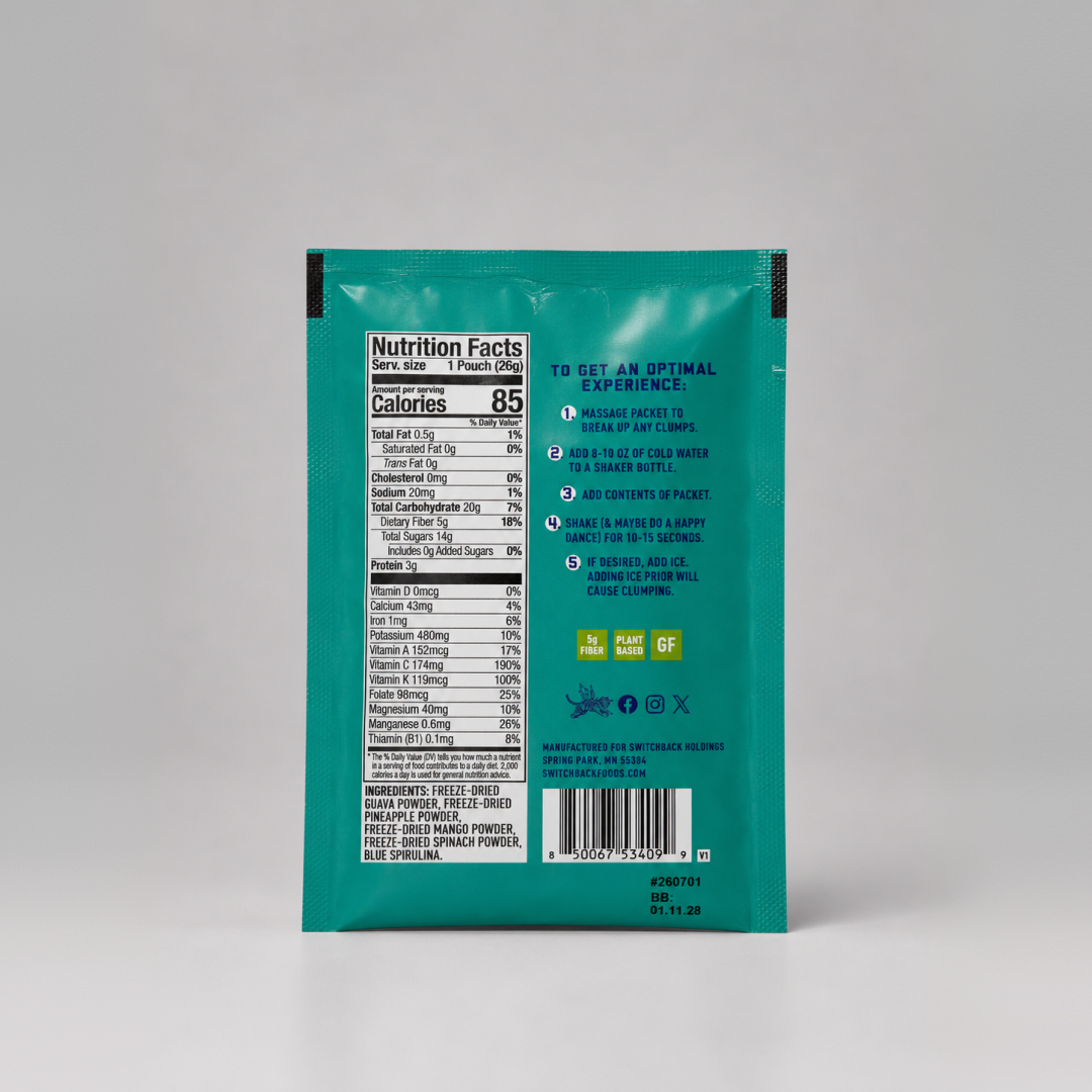 Island Wave nutrition facts, ingredients, and preparation directions