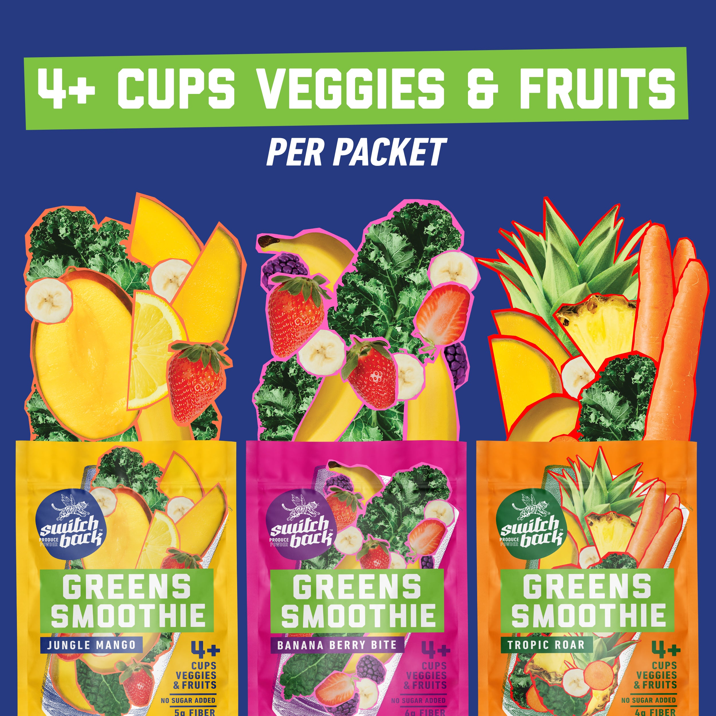 Variety Pack Fruit & Veggie Smoothie Mix